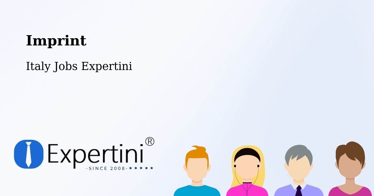 Imprint – Carrara - Italy Jobs Expertini