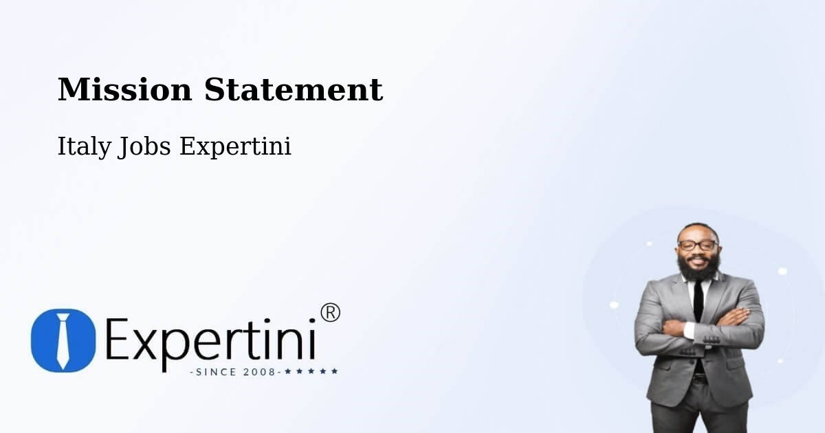 Corporate Mission – Carrara - Italy Jobs Expertini